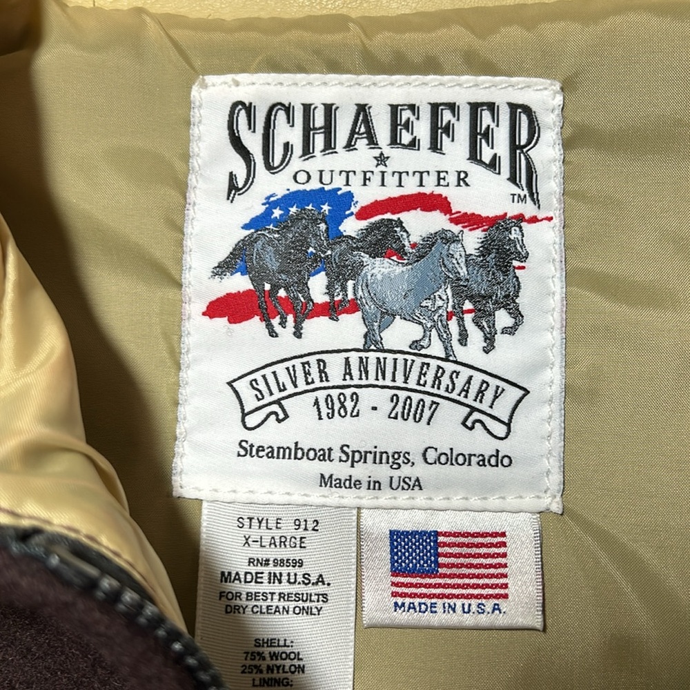 COPY - SCHAEFER 4 ladies wool vest’s ,Black,Red& Grey. 3 for $225./$75ea - Picture 7 of 16